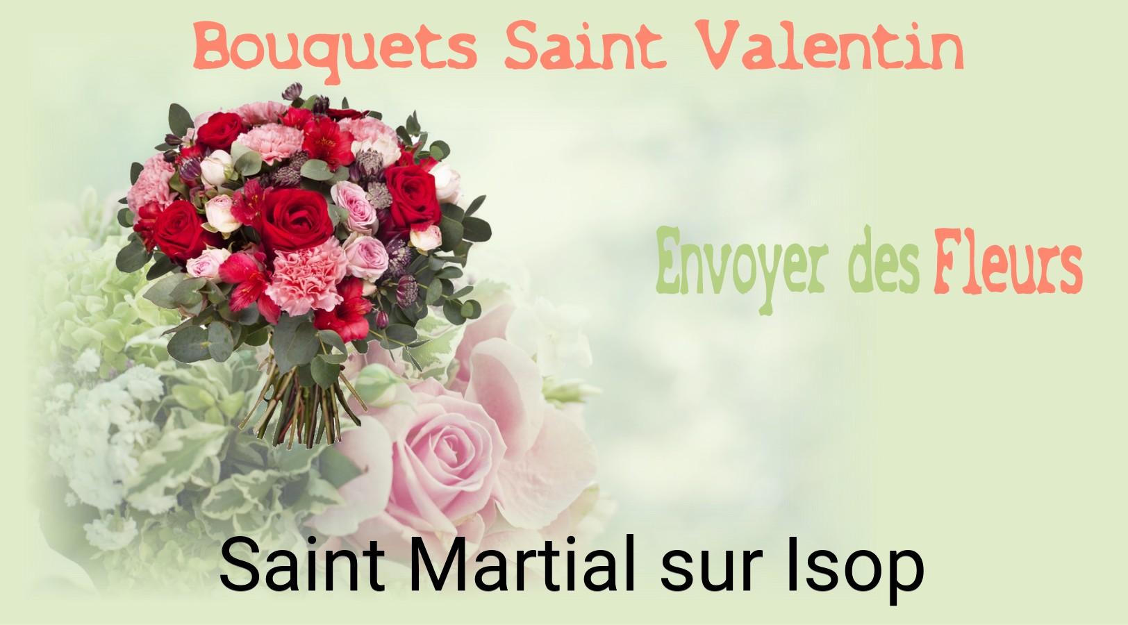 Roses de Saint-Valentin livrées à Saint-Martial-sur-Isop